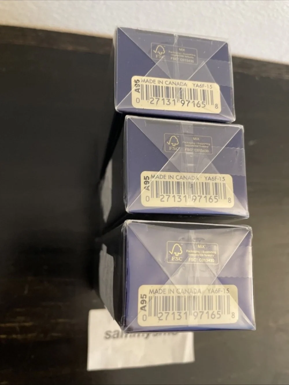 Estee Lauder Double Wear Stay In Place Makeup Foundation 1C0 Shell, ORIGINAL x3